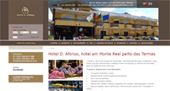 Desktop Screenshot of hoteldomafonso.com